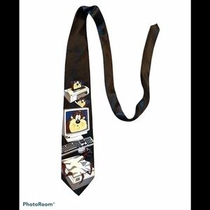 Warner Bros. Looney Tunes Mania Tie Scanning New
